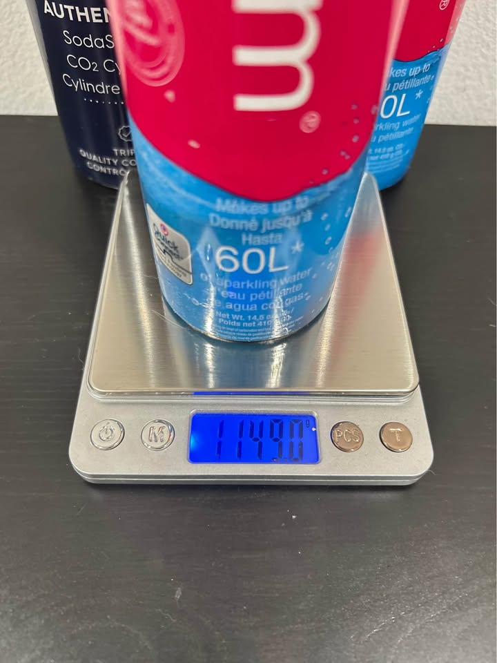 Refill Empty Soda CO2 Canister