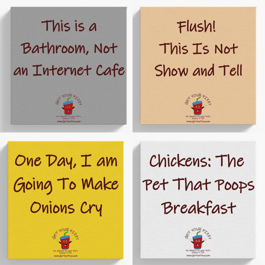 Add Some Humor and Brighten Up Your Space with Our Canvas Prints